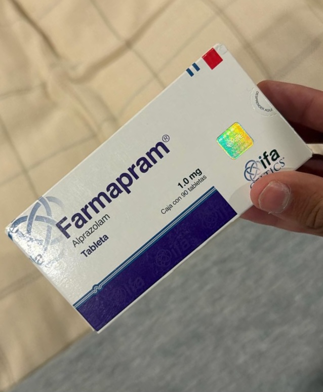 Farmapram Alprazolam 1mg ( 90 pills box)